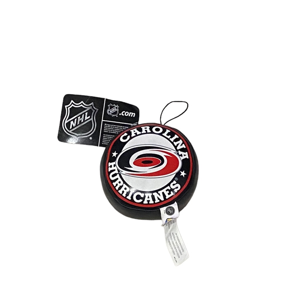 NHL Carolina Hurricanes Small Plush Hockey Puck